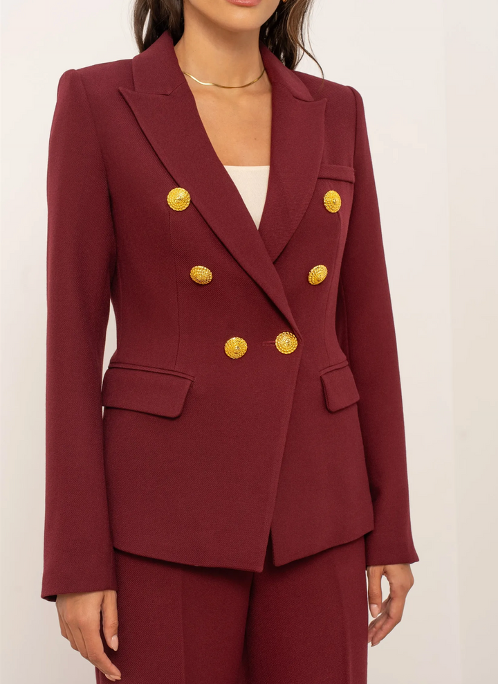 Blazer structuré à boutons - Amerina