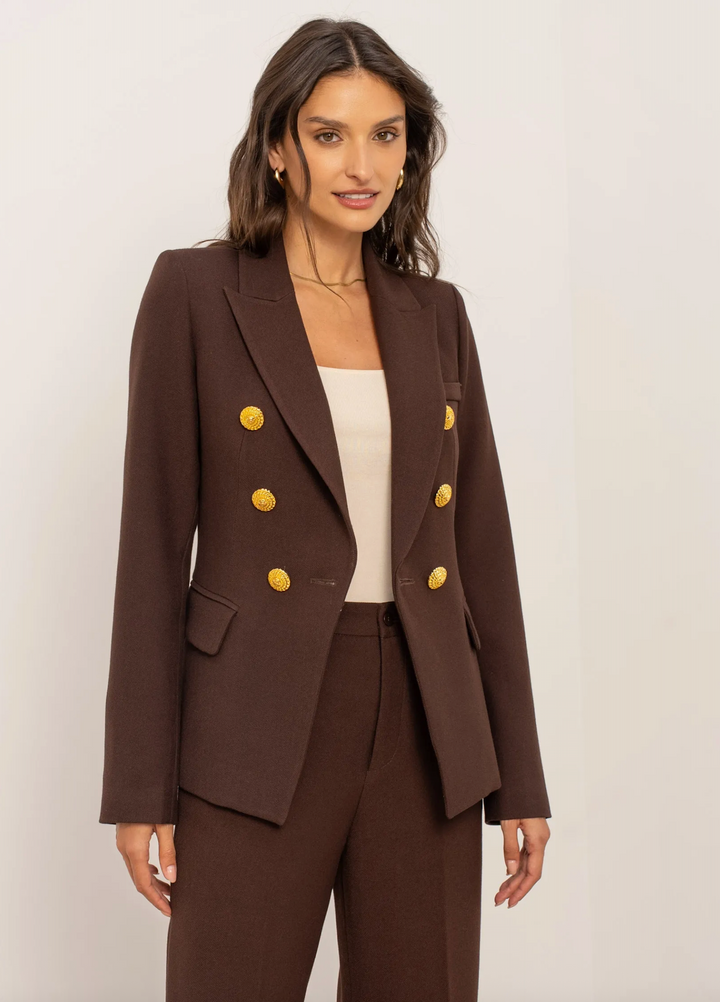 Blazer structuré à boutons - Amerina