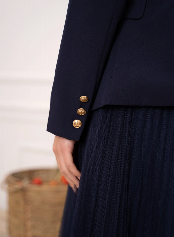 Blazer ajusté Navy - Marina