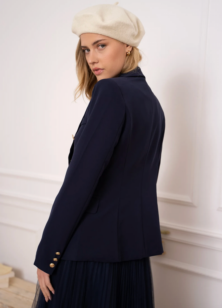 Blazer ajusté Navy - Marina
