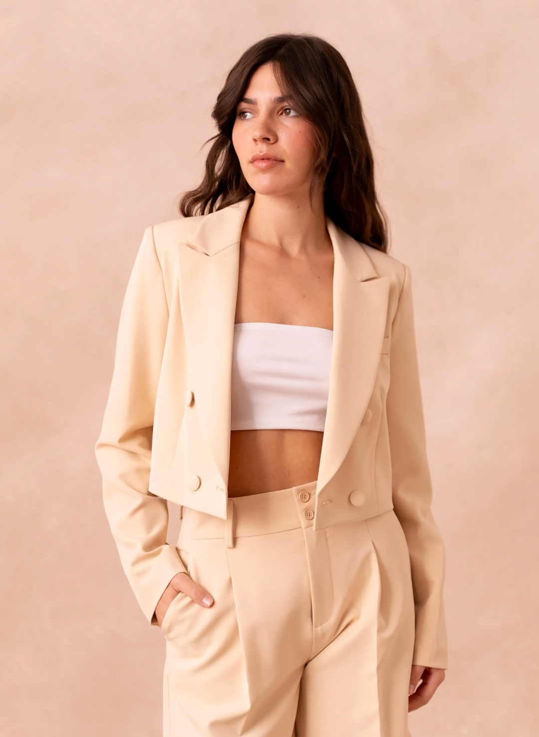 Blazer court - Coupe moderne