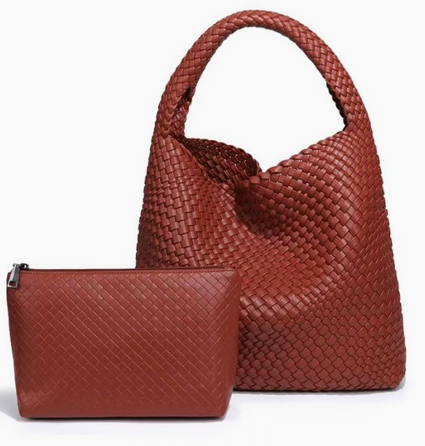 Sac à main deux en un Weave