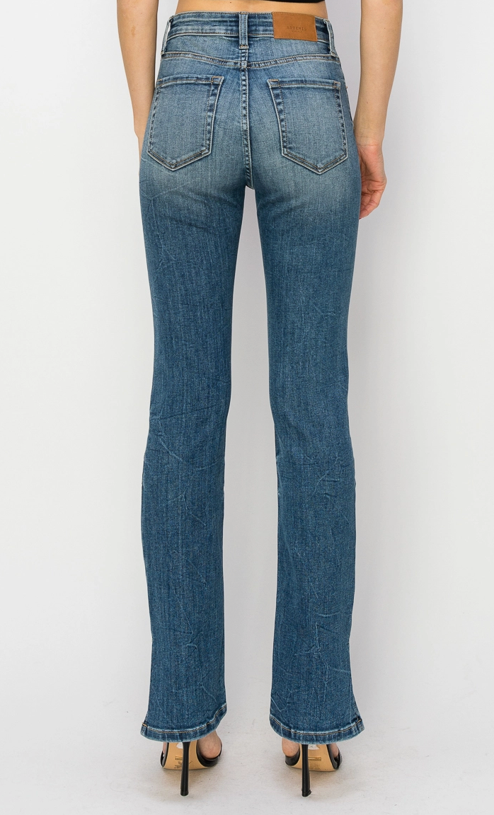 Jean Bootcut taille haute Y2K