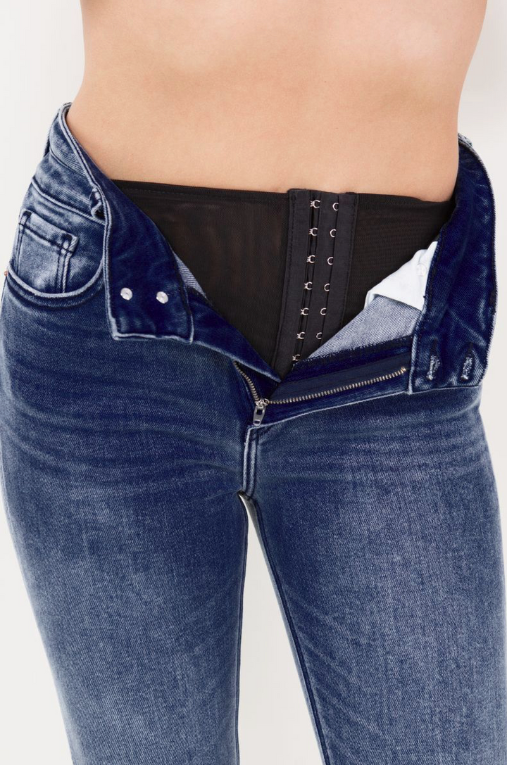 Jean Super Skinny corset taille haute