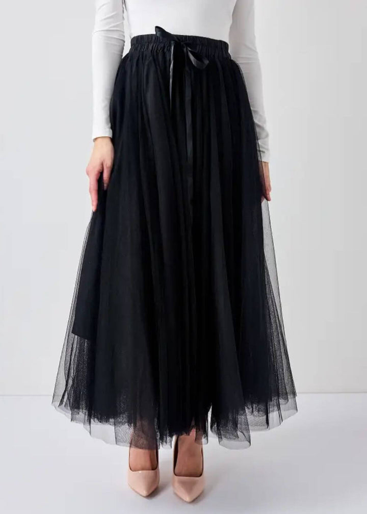 LAURA Long Tulle Skirt