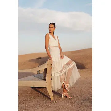 Zoey Tulle Maxi dress