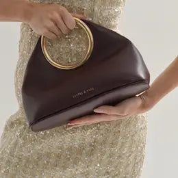 Sac à poignée Hailey Statement en blanc