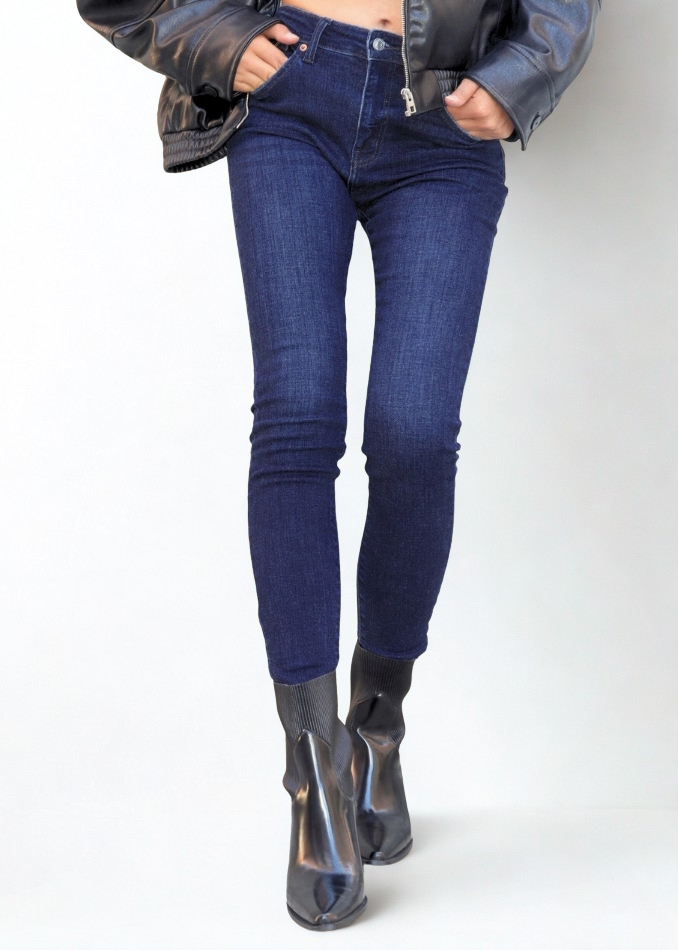 Jean Super Skinny corset taille haute