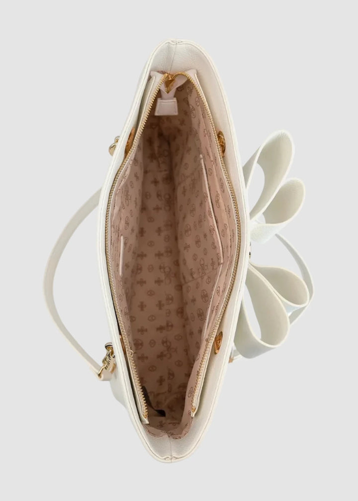 Sac cabas grand pour femme Aubrey à nœud et chaîne