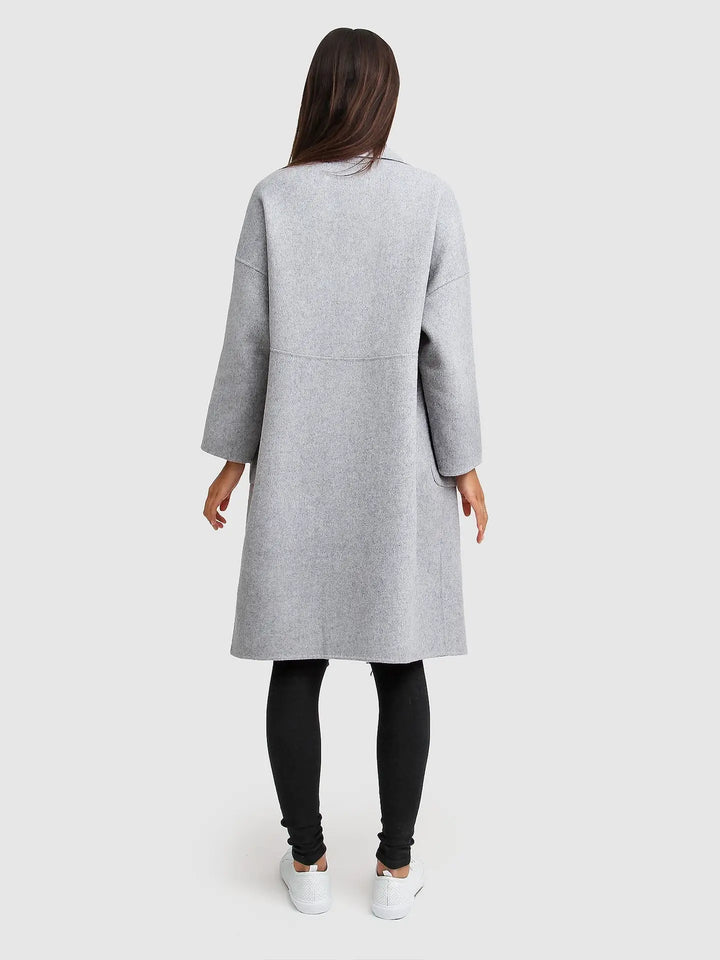 Manteau en laine mélangée à double boutonnage Editeur
