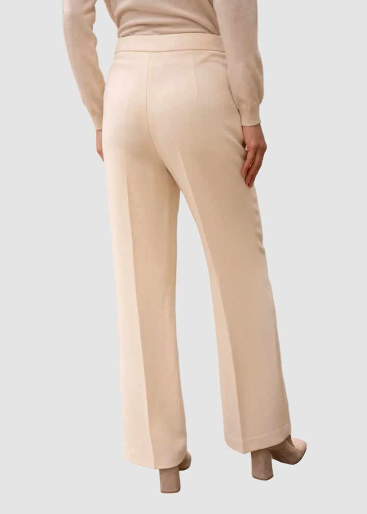 Pantalon coupe droite en matière hivernale