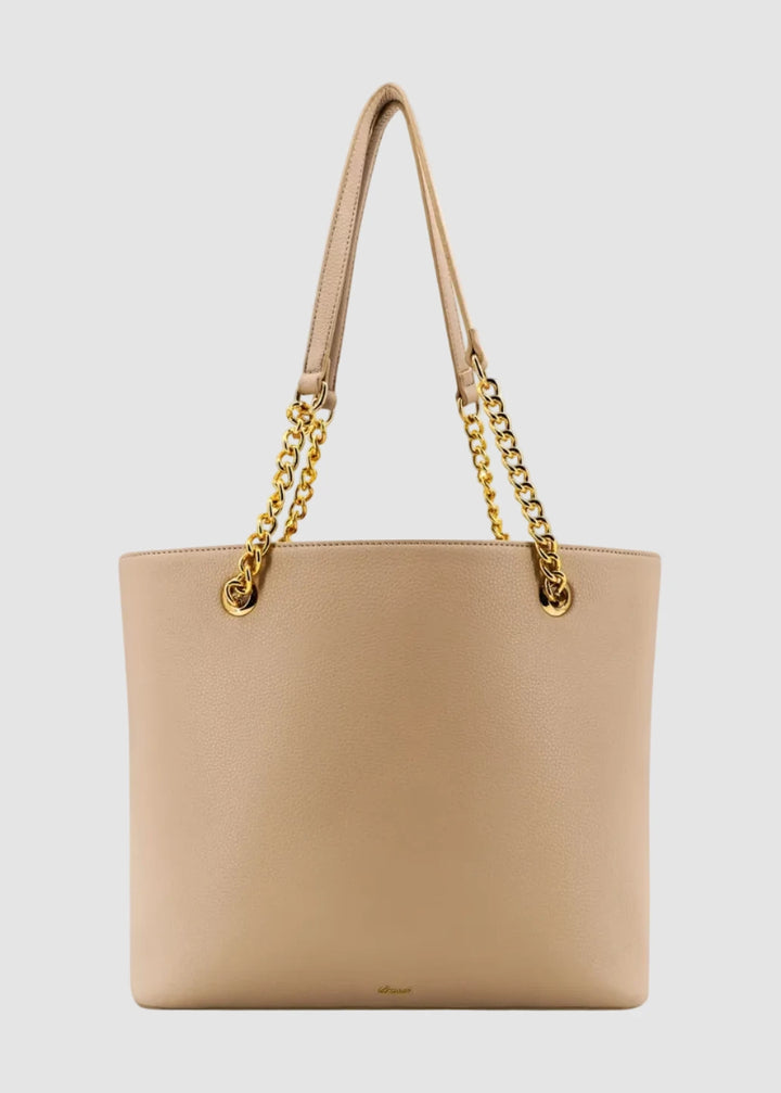 Sac cabas grand pour femme Aubrey à nœud et chaîne