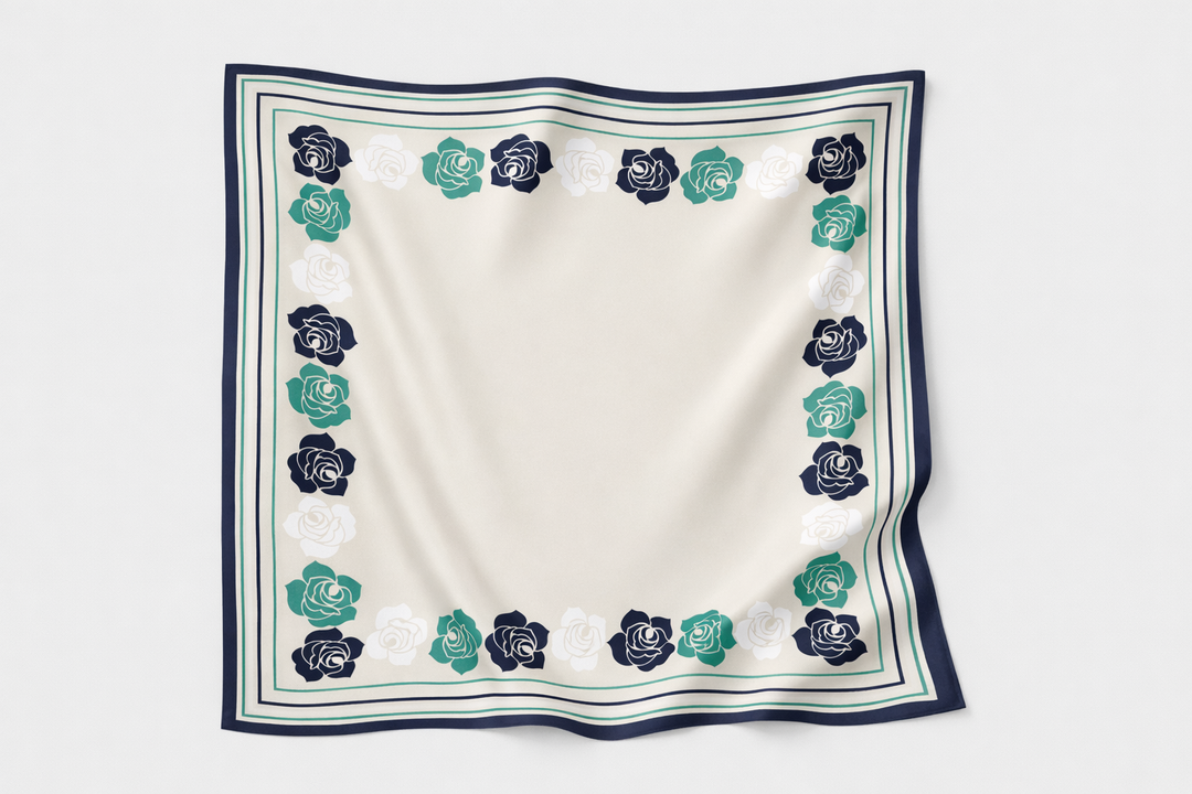 Foulard Éclat Floral
