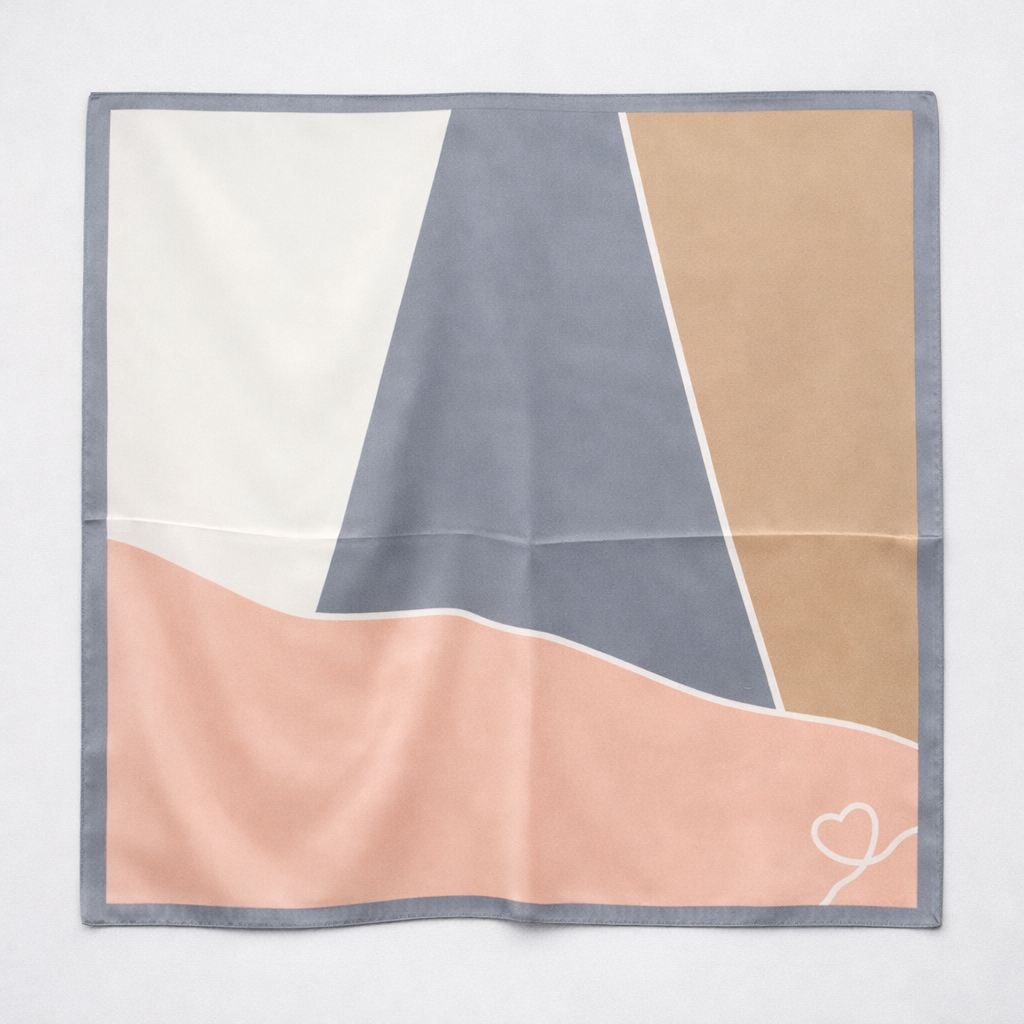 Foulard Éclipse Pastel