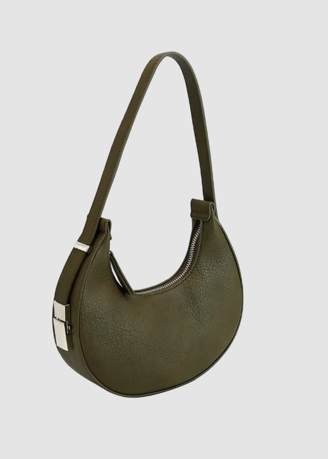 Elegant crescent shoulder bag
