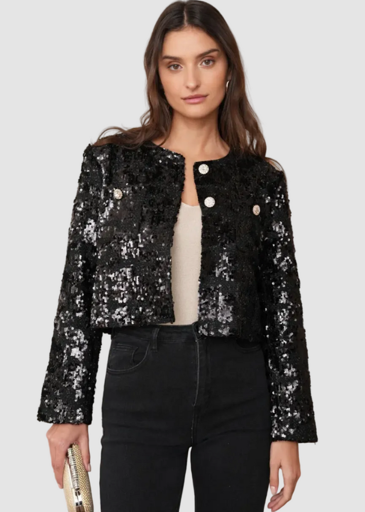 Veste courte à sequins Jenny