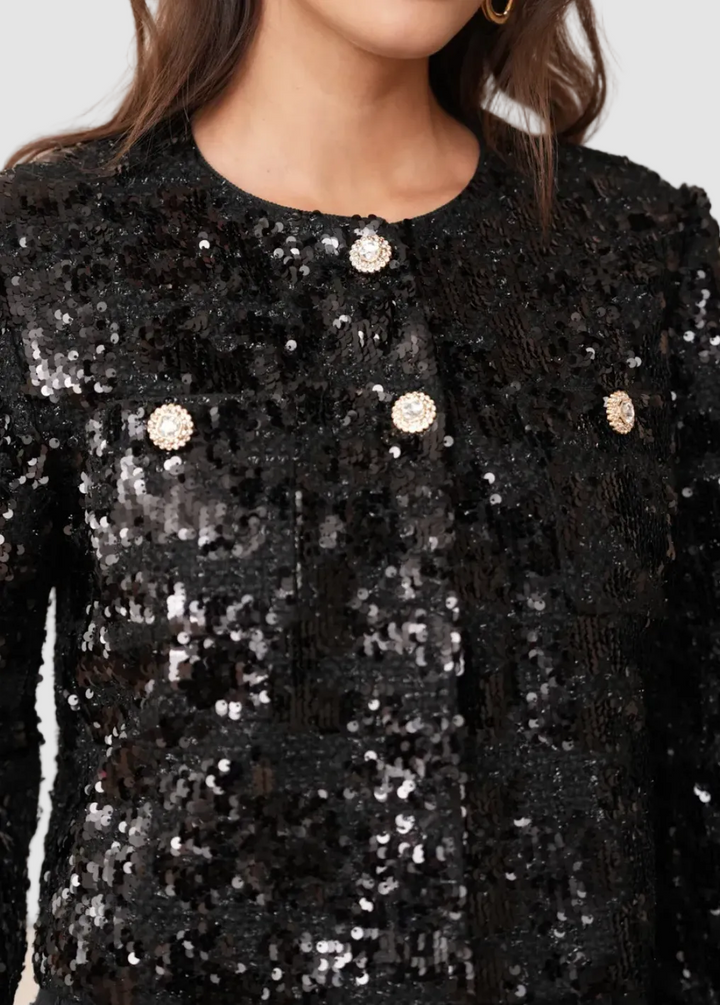 Veste courte à sequins Jenny