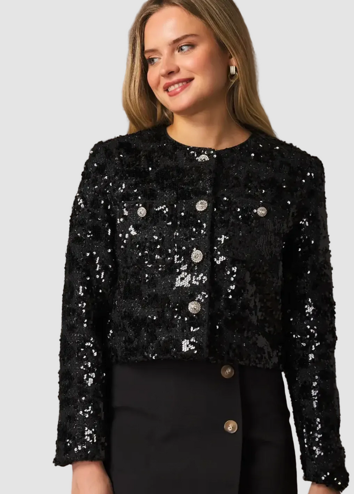 Veste courte à sequins Jenny