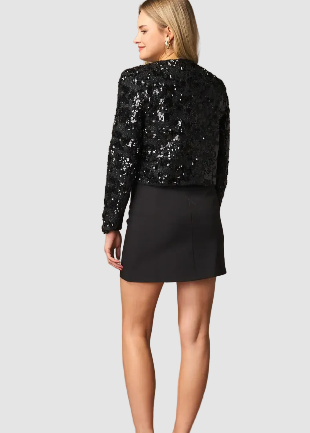 Veste courte à sequins Jenny