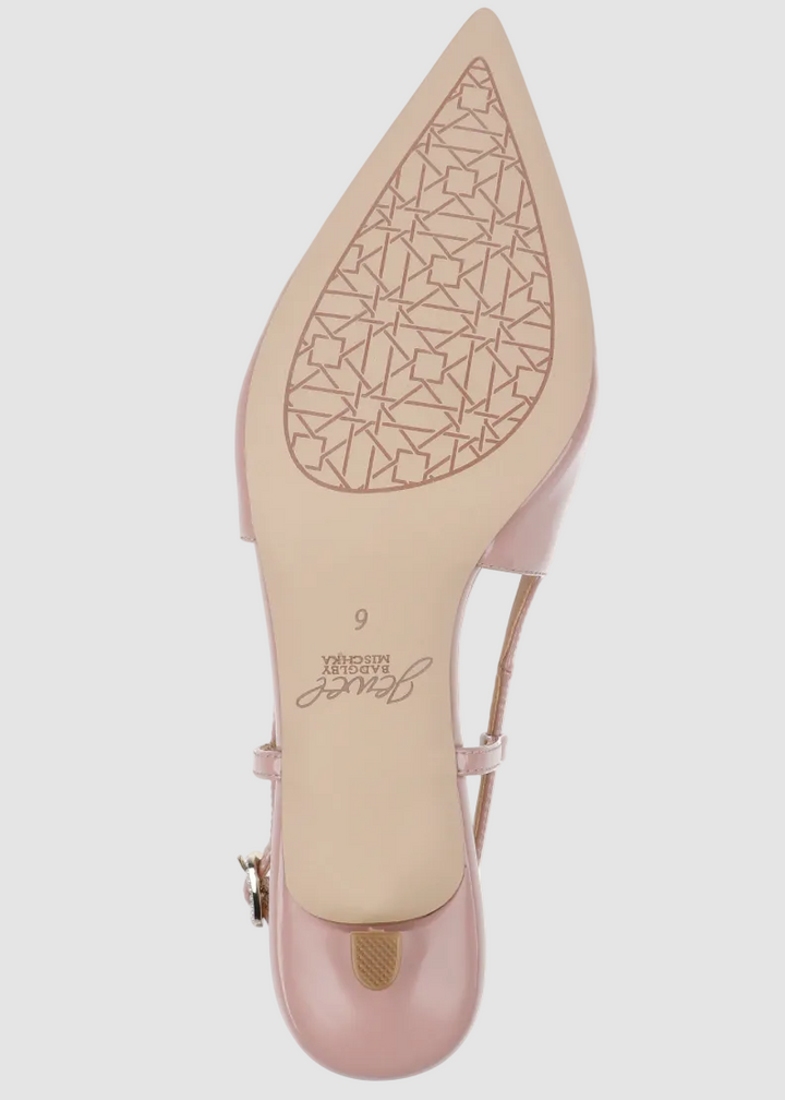 Slingback Kitten Heel avec Nœud Perlé Krystia