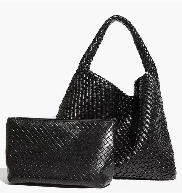 Sac à main deux en un Weave