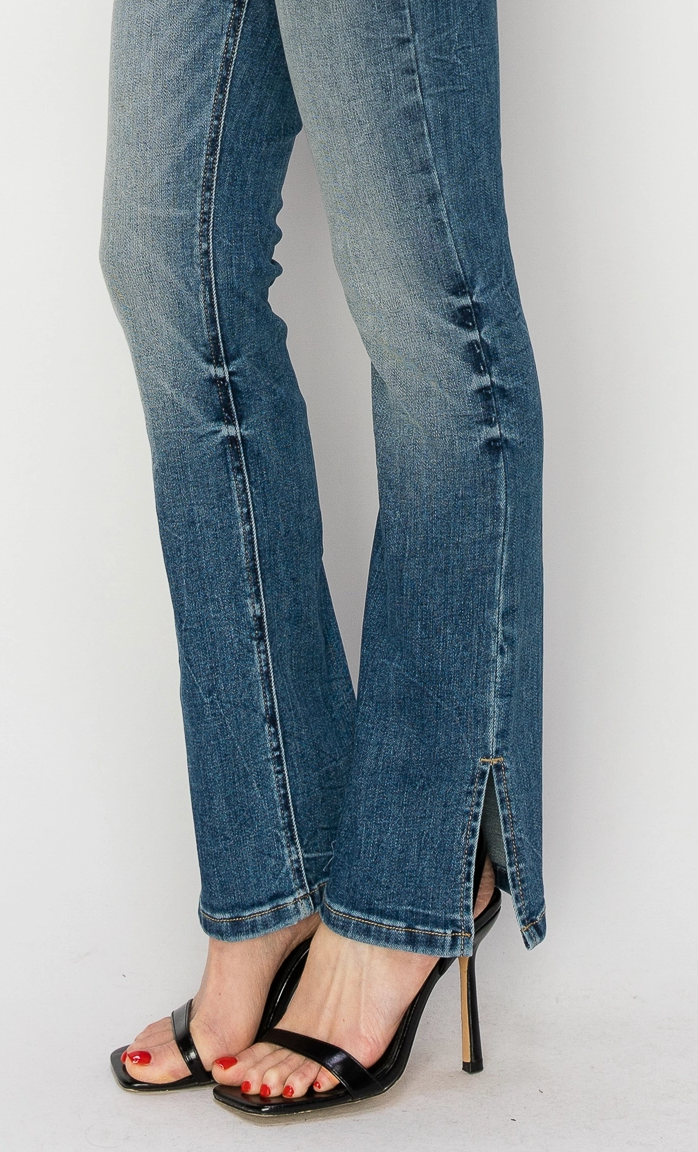 Jean Bootcut taille haute Y2K