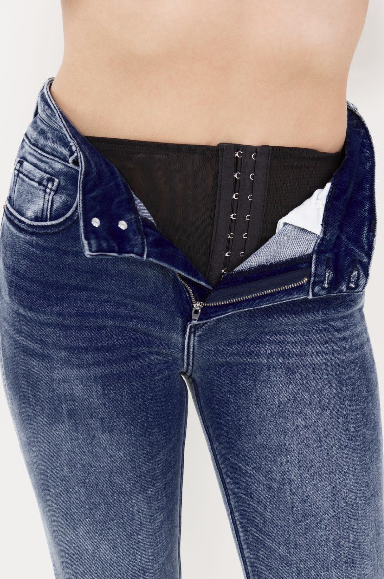 Jean Super Skinny corset taille haute