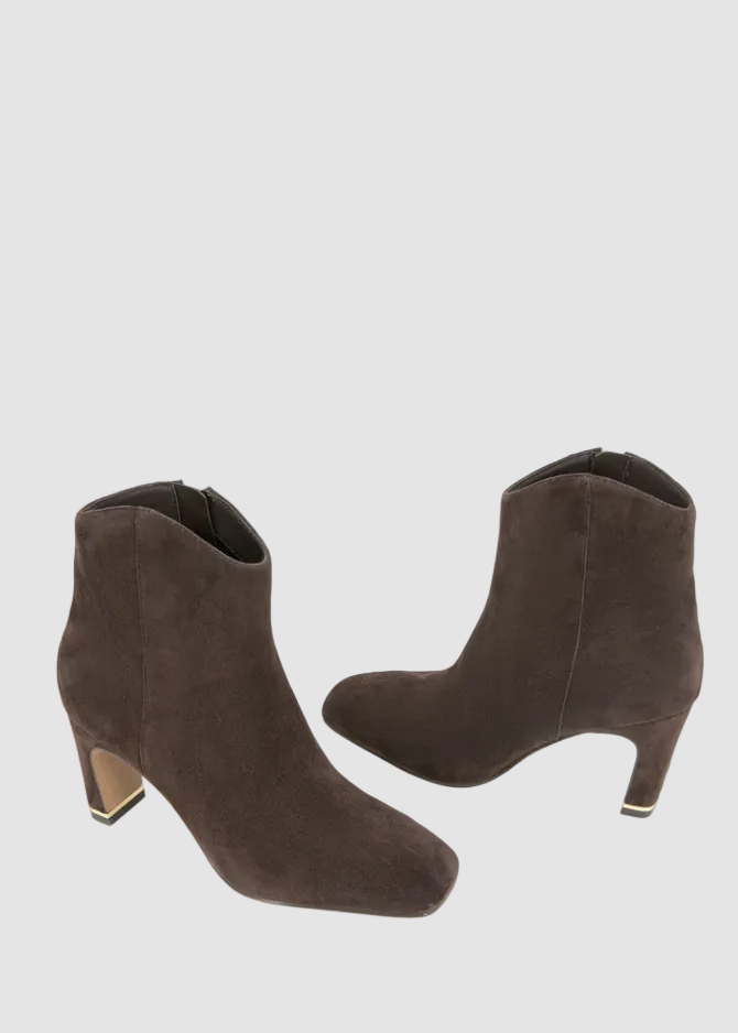 Bottes à Talons en Suède Grizelda