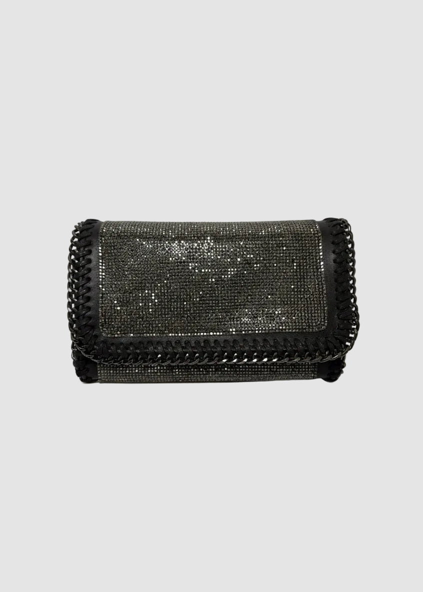 Sparkling evening bag Into the night