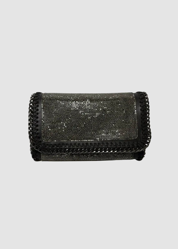Sparkling evening bag Into the night