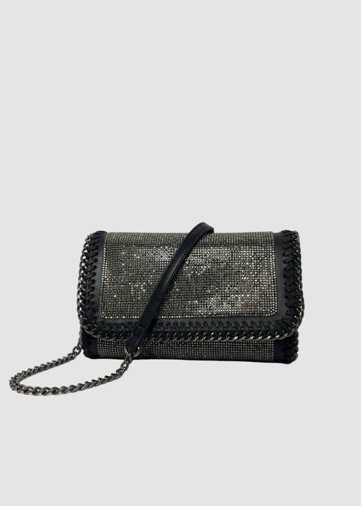 Sparkling evening bag Into the night
