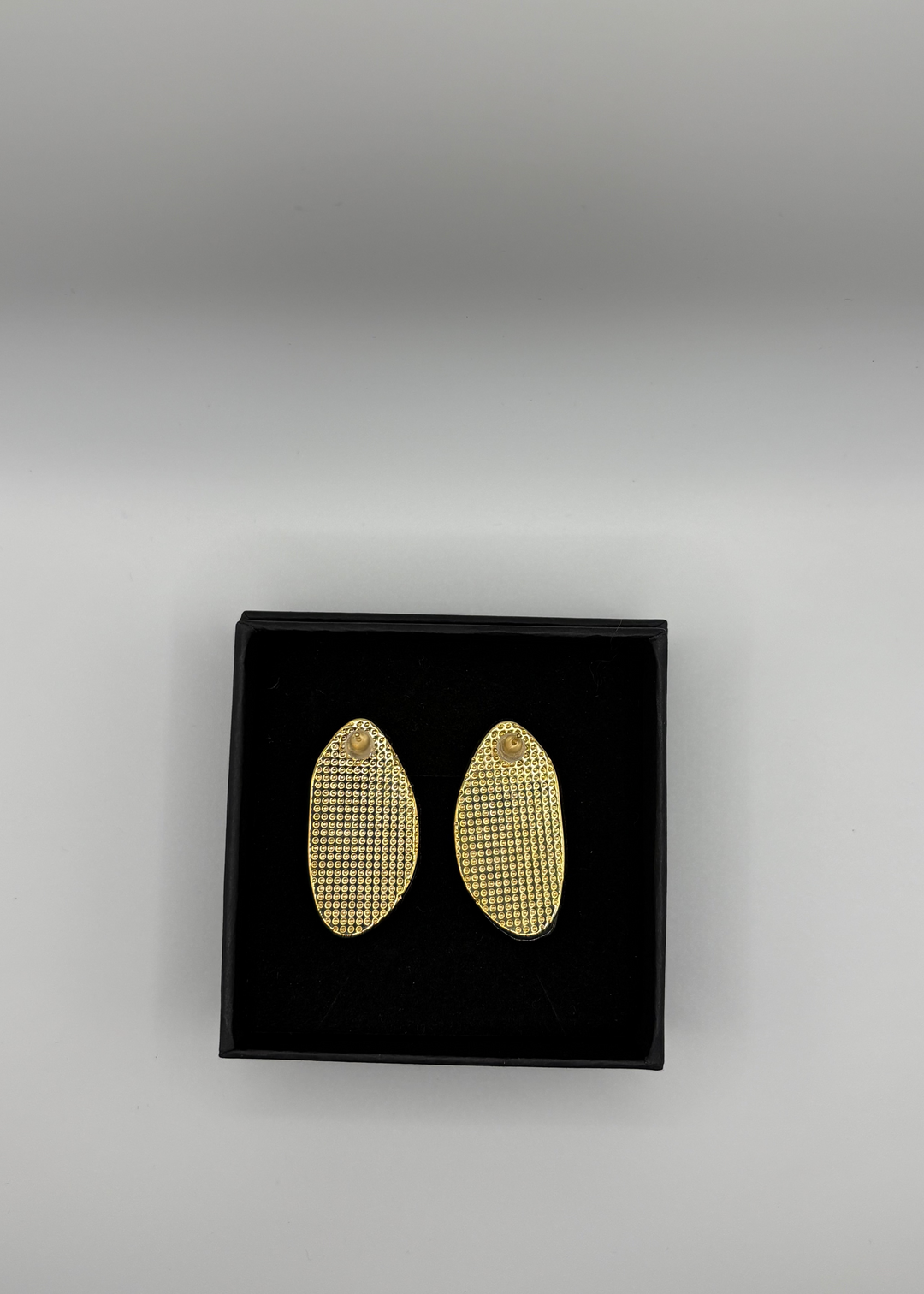 Boucle d'oreille Ambre solaire