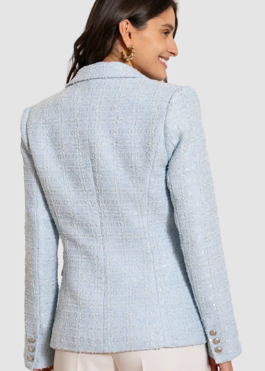 Blazer en tweed Stardust