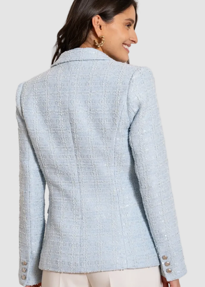 Blazer en tweed Stardust