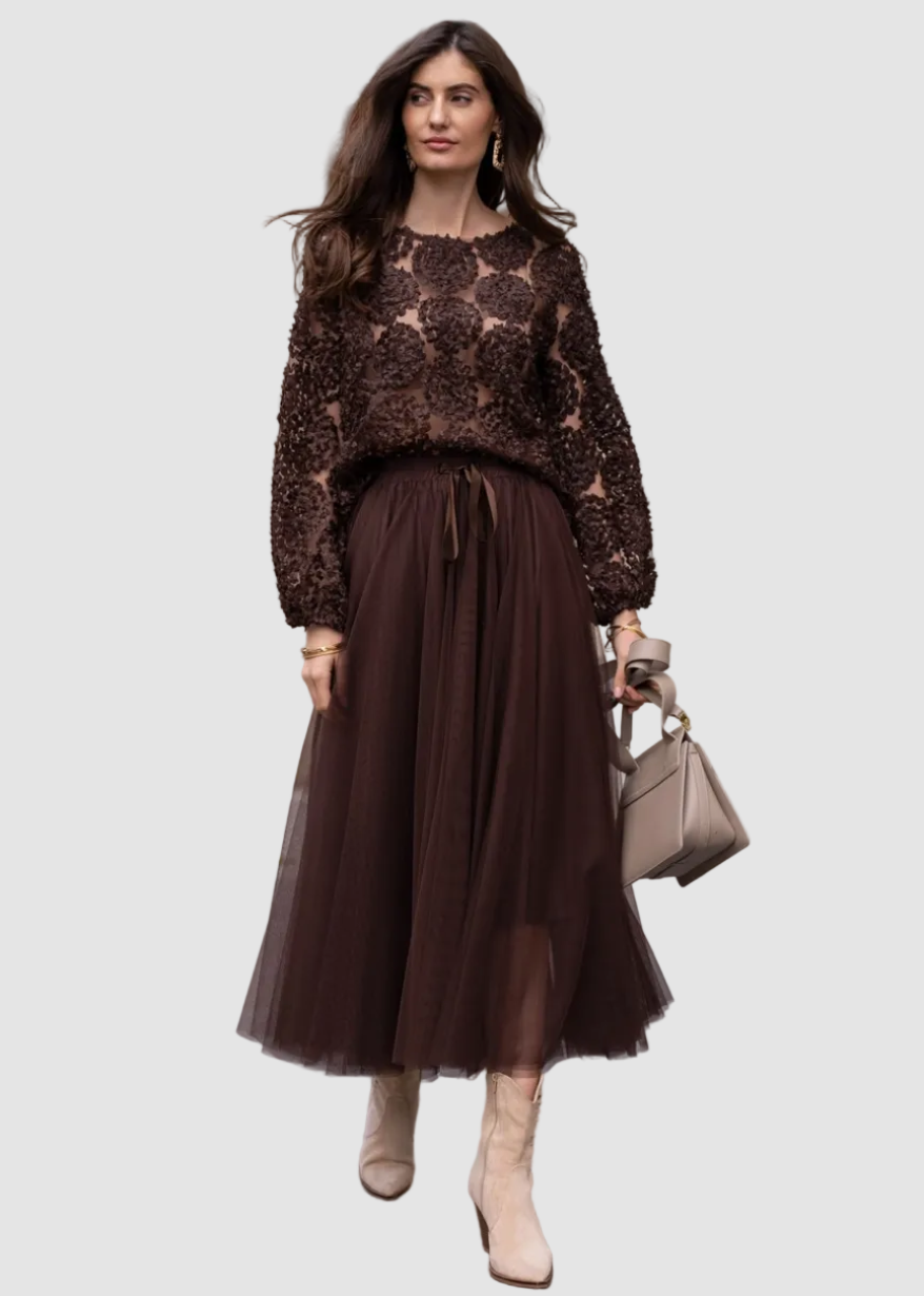 Jupe Longue En Tulle LAURA