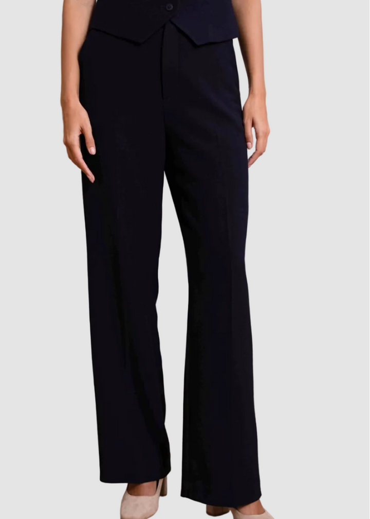 Pantalon coupe droite en matière hivernale