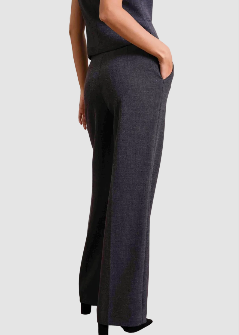 Pantalon coupe droite en matière hivernale