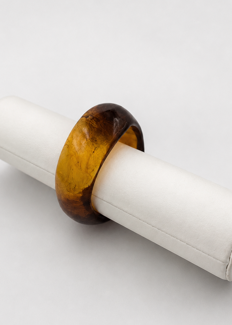 Bracelet Marbré Ambre