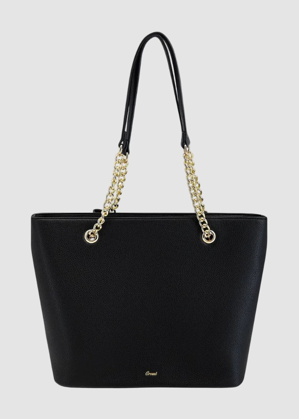 Sac cabas grand pour femme Aubrey à nœud et chaîne