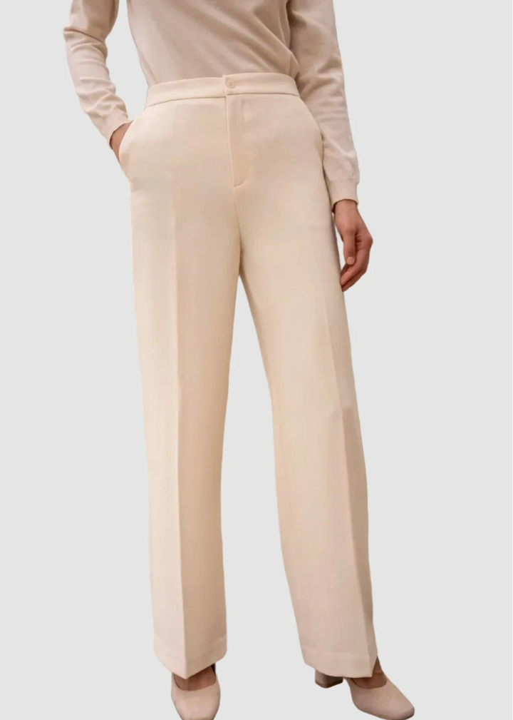 Pantalon coupe droite en matière hivernale