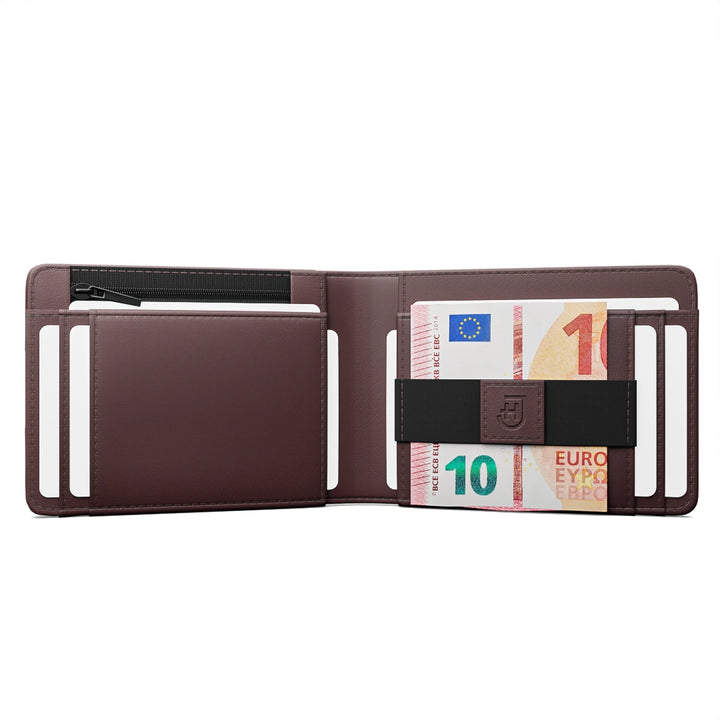 Portefeuille intelligent en cuir