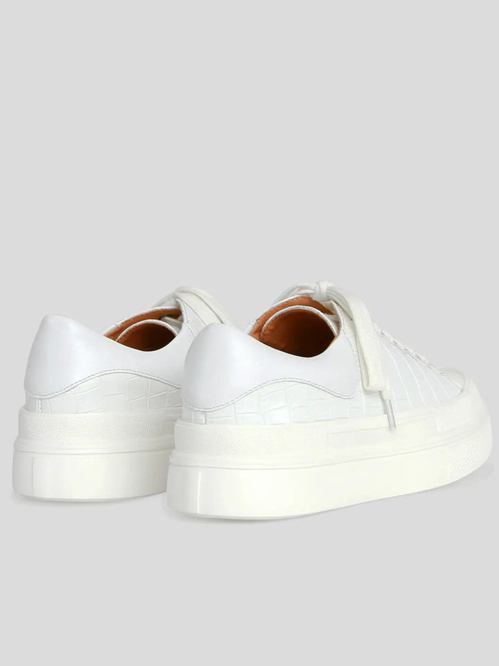 Espadrilles en cuir de crocodile Just A Dream