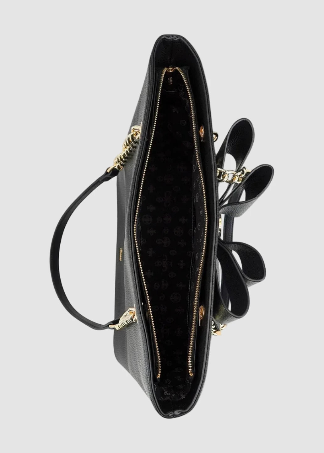 Sac cabas grand pour femme Aubrey à nœud et chaîne