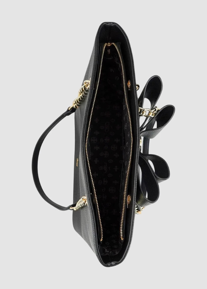 Sac cabas grand pour femme Aubrey à nœud et chaîne